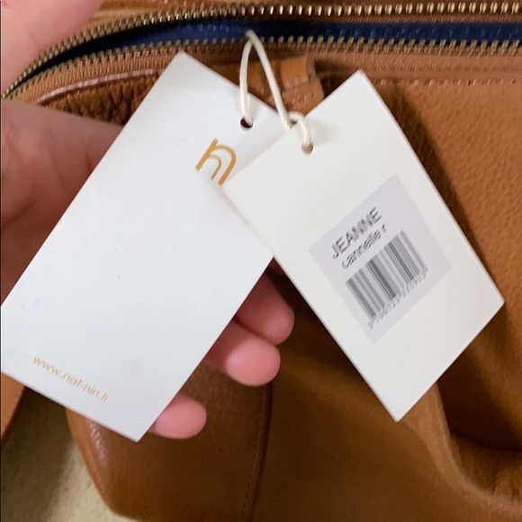 Authentic Nat and Nin brown leather tote bag! - Picture 5 of 5